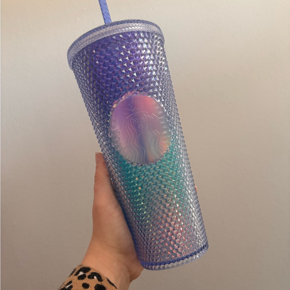 Starbucks Purple and Green Gradient Tumbler